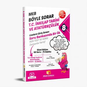 Meb Böyle Sorar 8.Sınıf T.C. İnkılap Tarihi ve Atatürkçülük  Soru Bankası