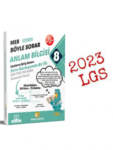Anlam Bilgisi Soru Bankası | 8. Sınıf LGS 2023