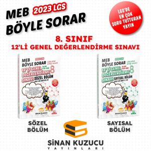 İLK DOZ | 12'li Genel Değerlendirme Sınavı | 8.Sınıf - 2023