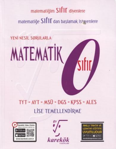 Karekök Yeni Nesil Sorularla Matematik Sıfır Karekök Komisyon