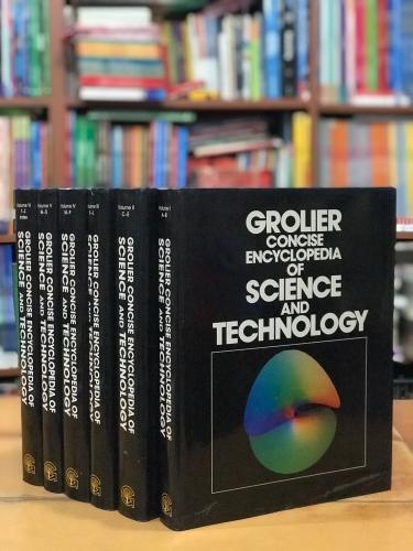 Grolier Concise Encyclopedia of Science and Technology - 6 Cilt Takım 