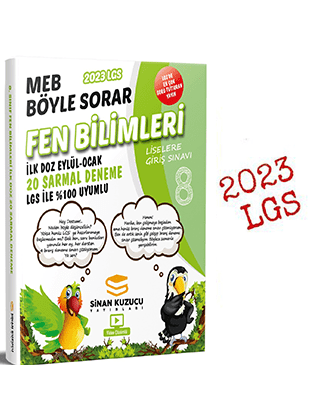 Fen Bilimleri Deneme İlk Doz | 8. Sınıf LGS 2023 Sinan Kuzucu