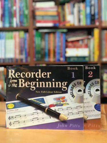 Recorder from the Beginning - Book 1 ve Book 2 Takım John Pitts