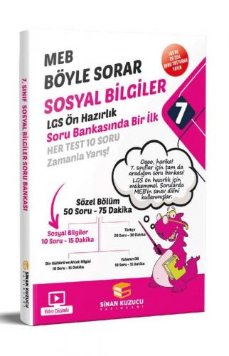 Sosyal Bilgiler Soru Bankası | 7. Sınıf Sinan Kuzucu